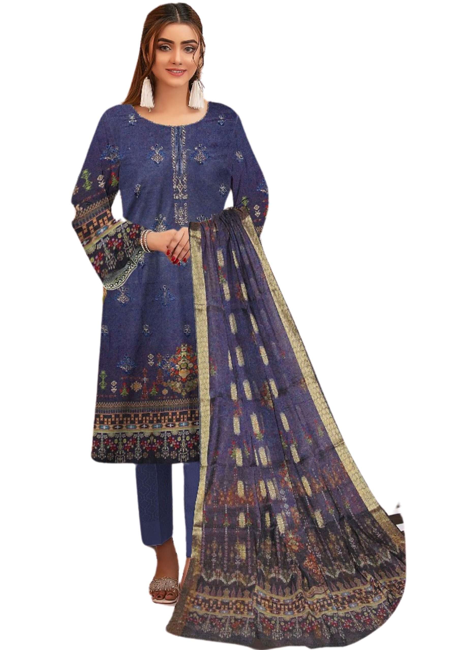 Luxury Pakistani Unstitched Dresses - Fatima’s Boutique