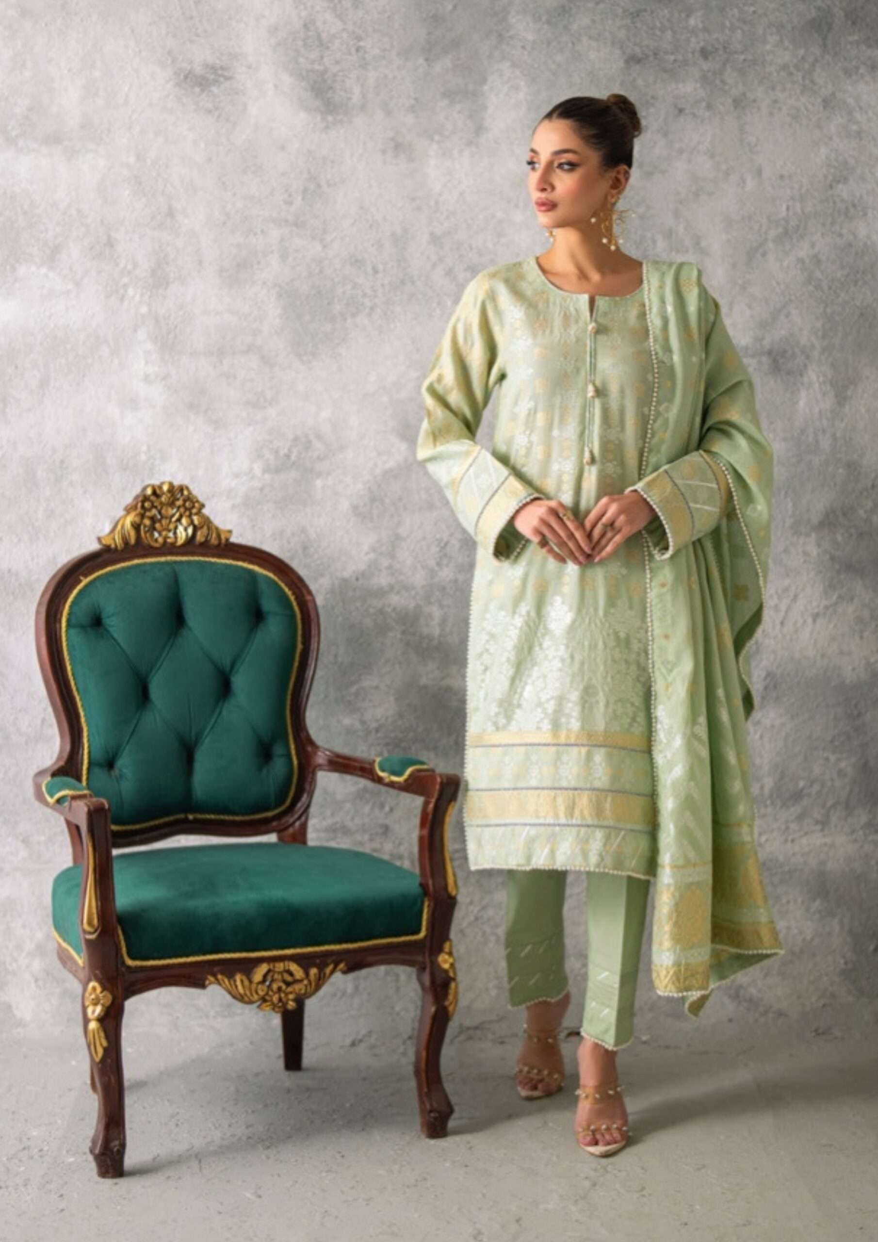 REGALLIA LAWNN JACQUARD -06-1 Luxury Pakistani Unstitched Dresses - Fatima’s Boutique