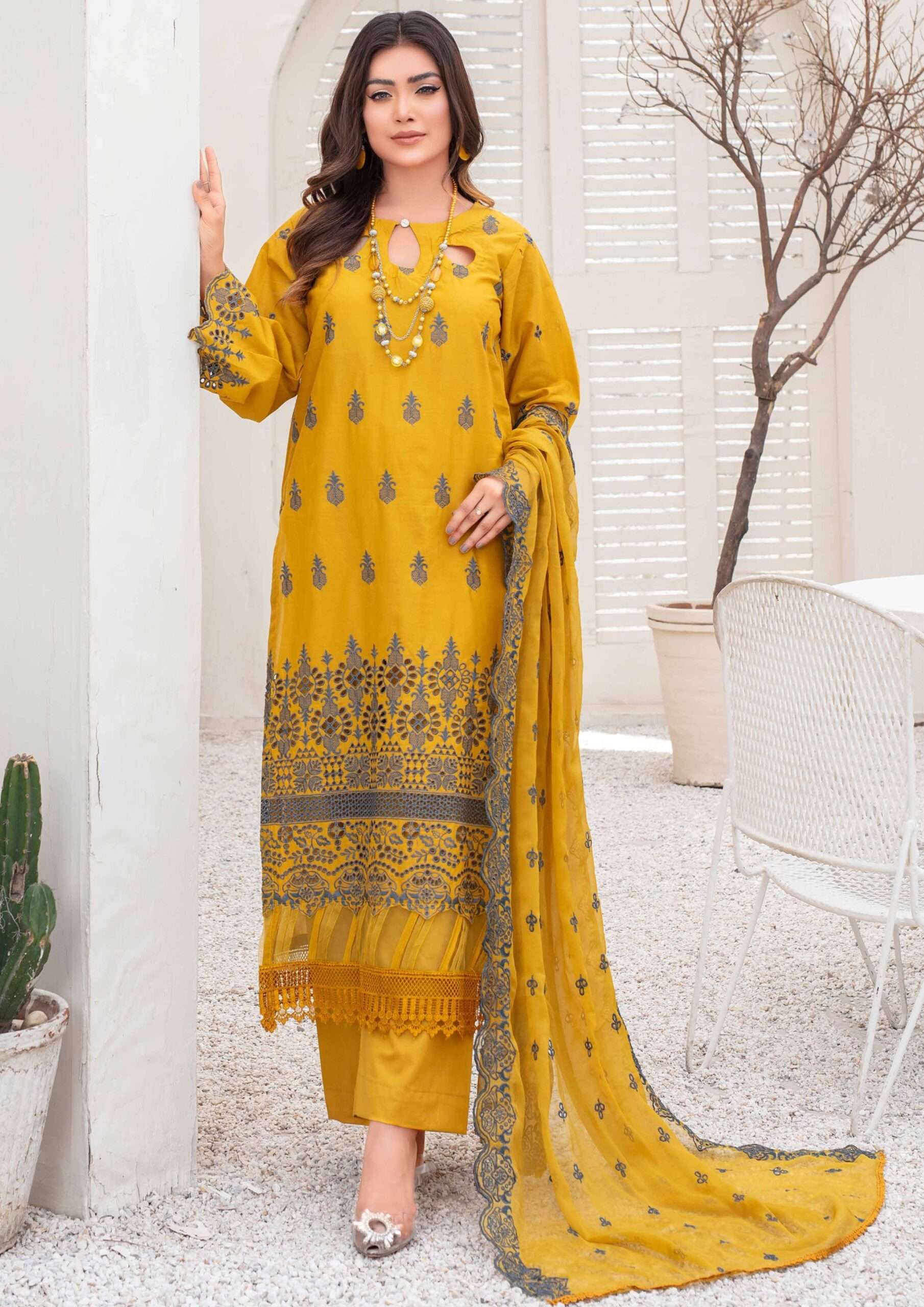 Luxury Pakistani Unstitched Dresses - Fatima’s Boutique