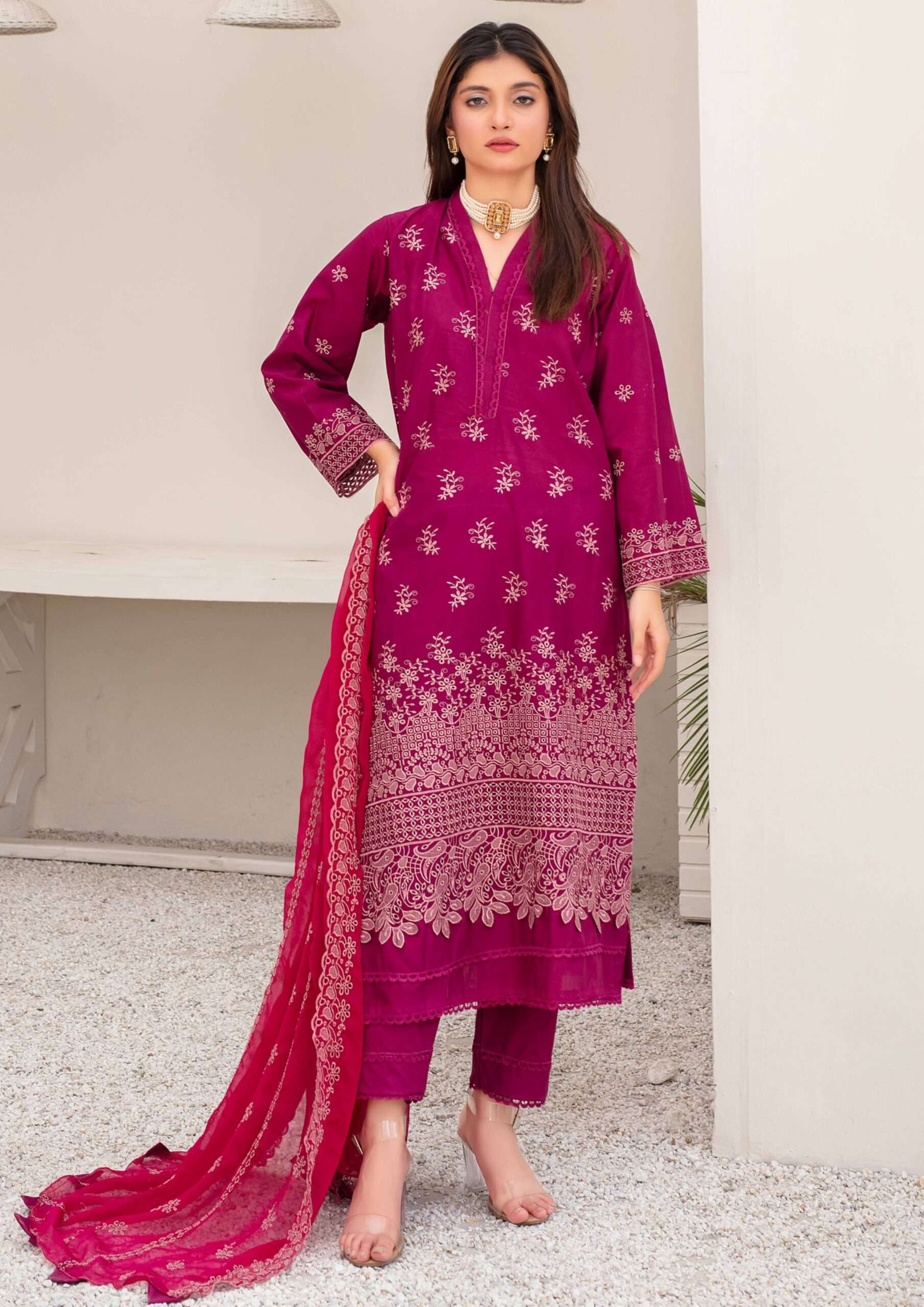 Luxury Pakistani Unstitched Dresses - Fatima’s Boutique