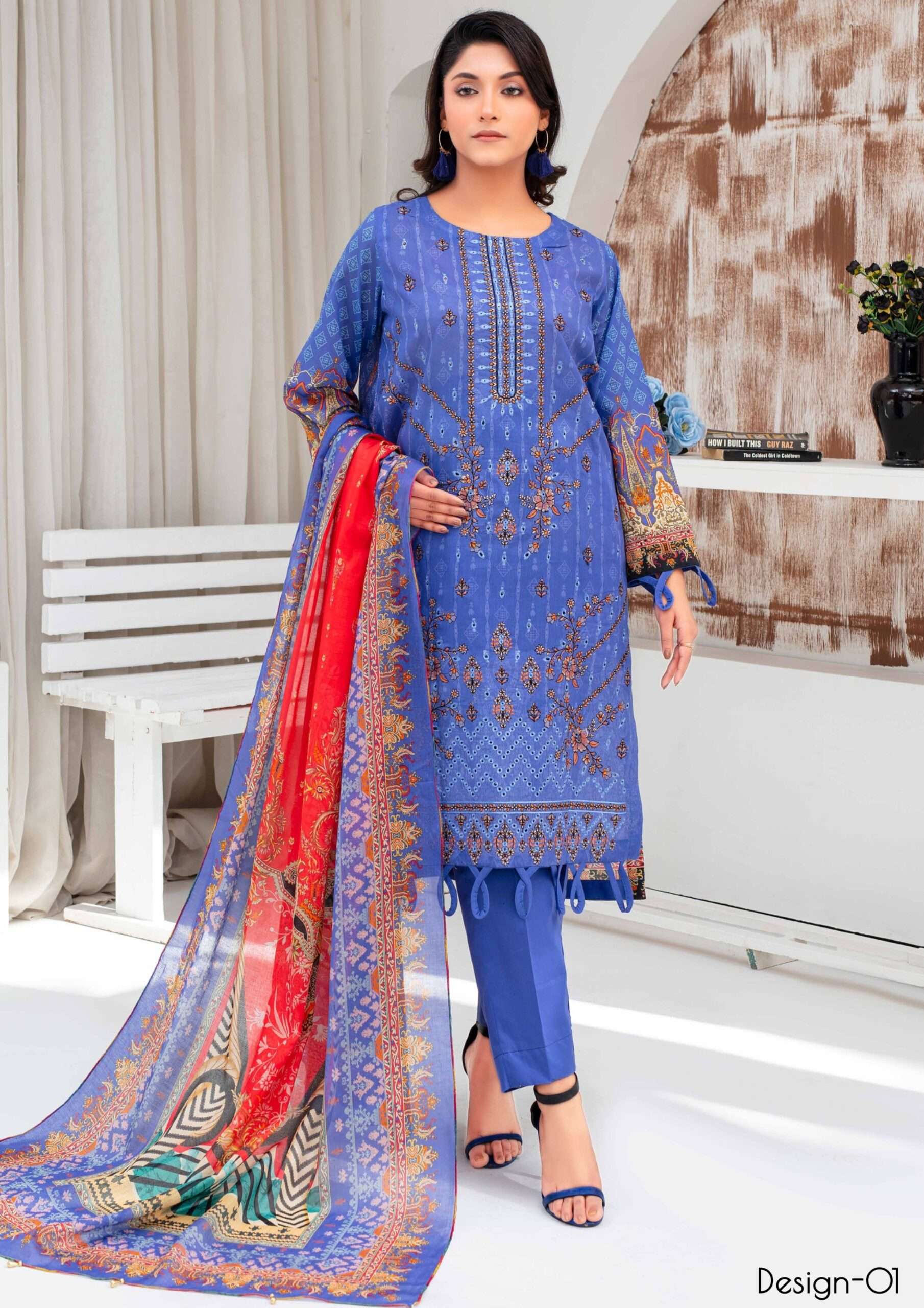 Luxury Pakistani Unstitched Dresses - Fatima’s Boutique
