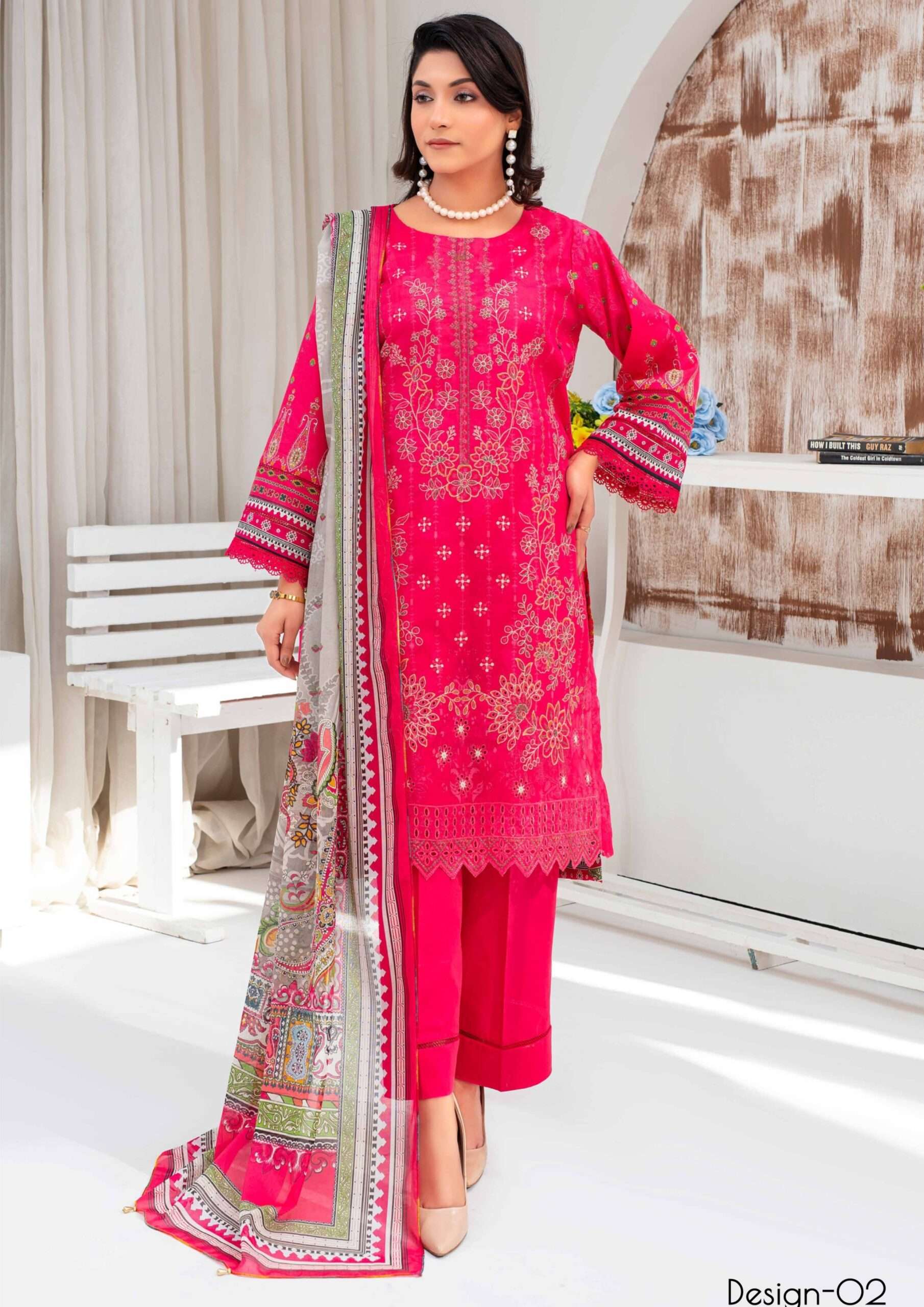 Luxury Pakistani Unstitched Dresses - Fatima’s Boutique
