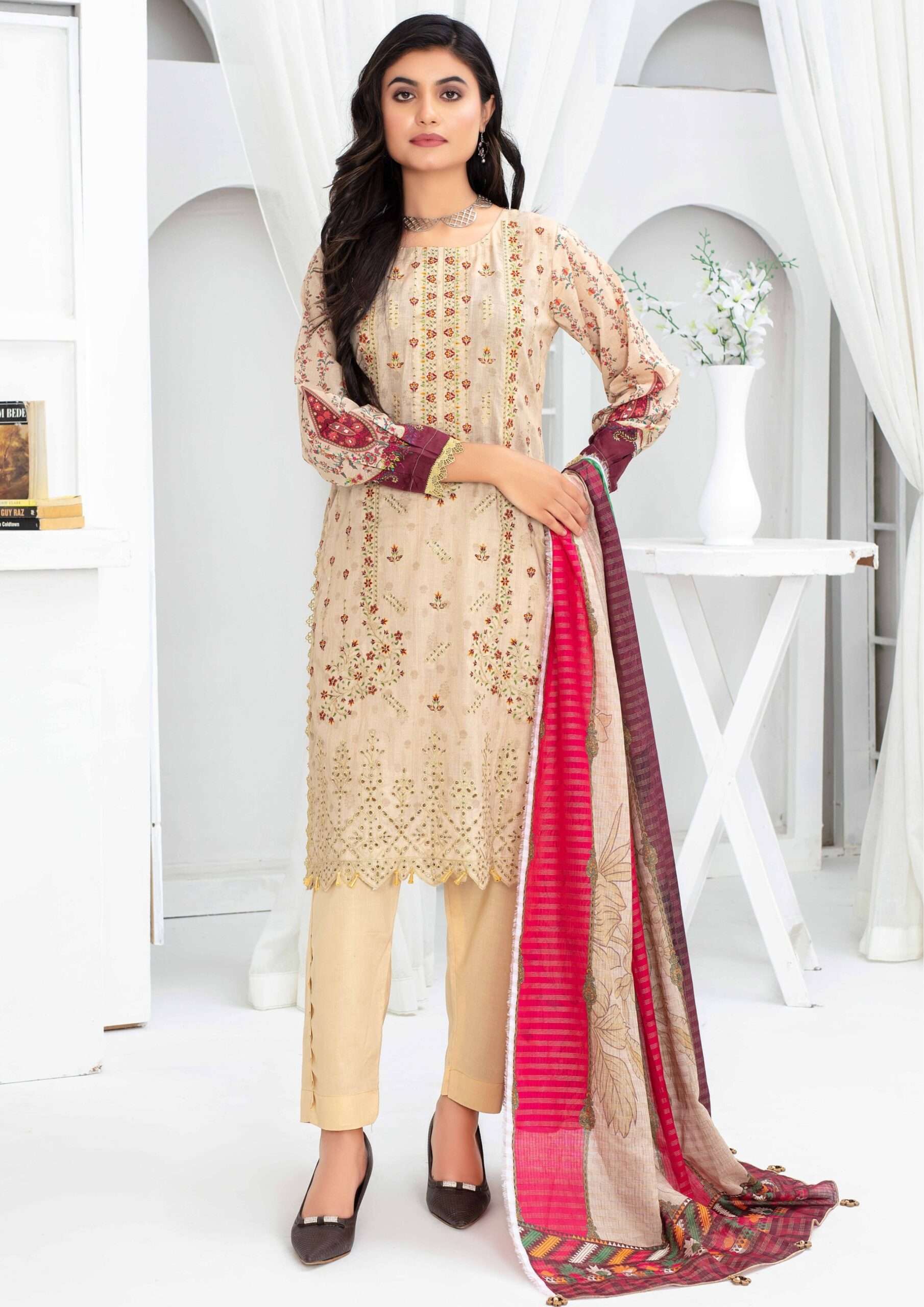 Luxury Pakistani Unstitched Dresses - Fatima’s Boutique