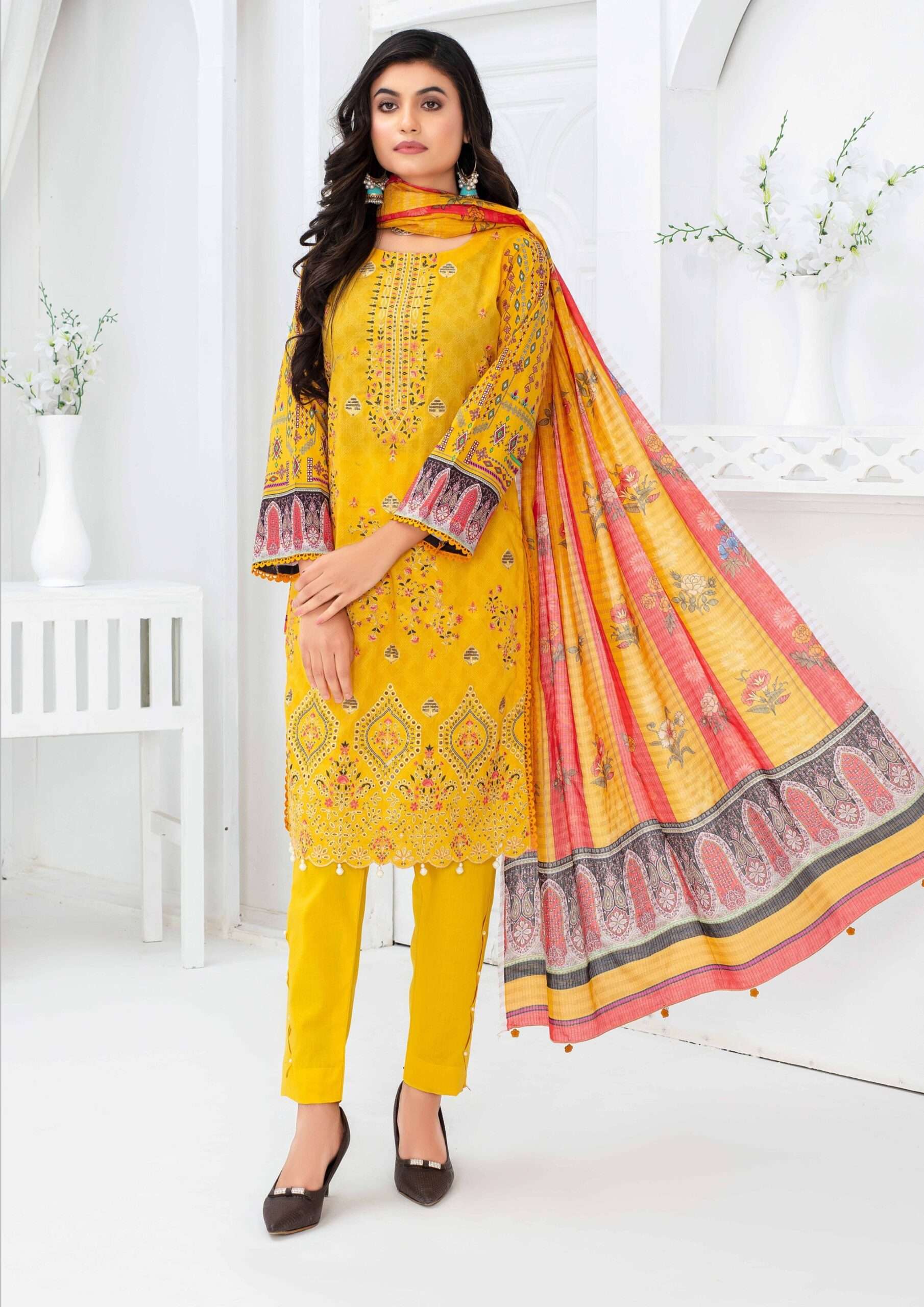 Luxury Pakistani Unstitched Dresses - Fatima’s Boutique