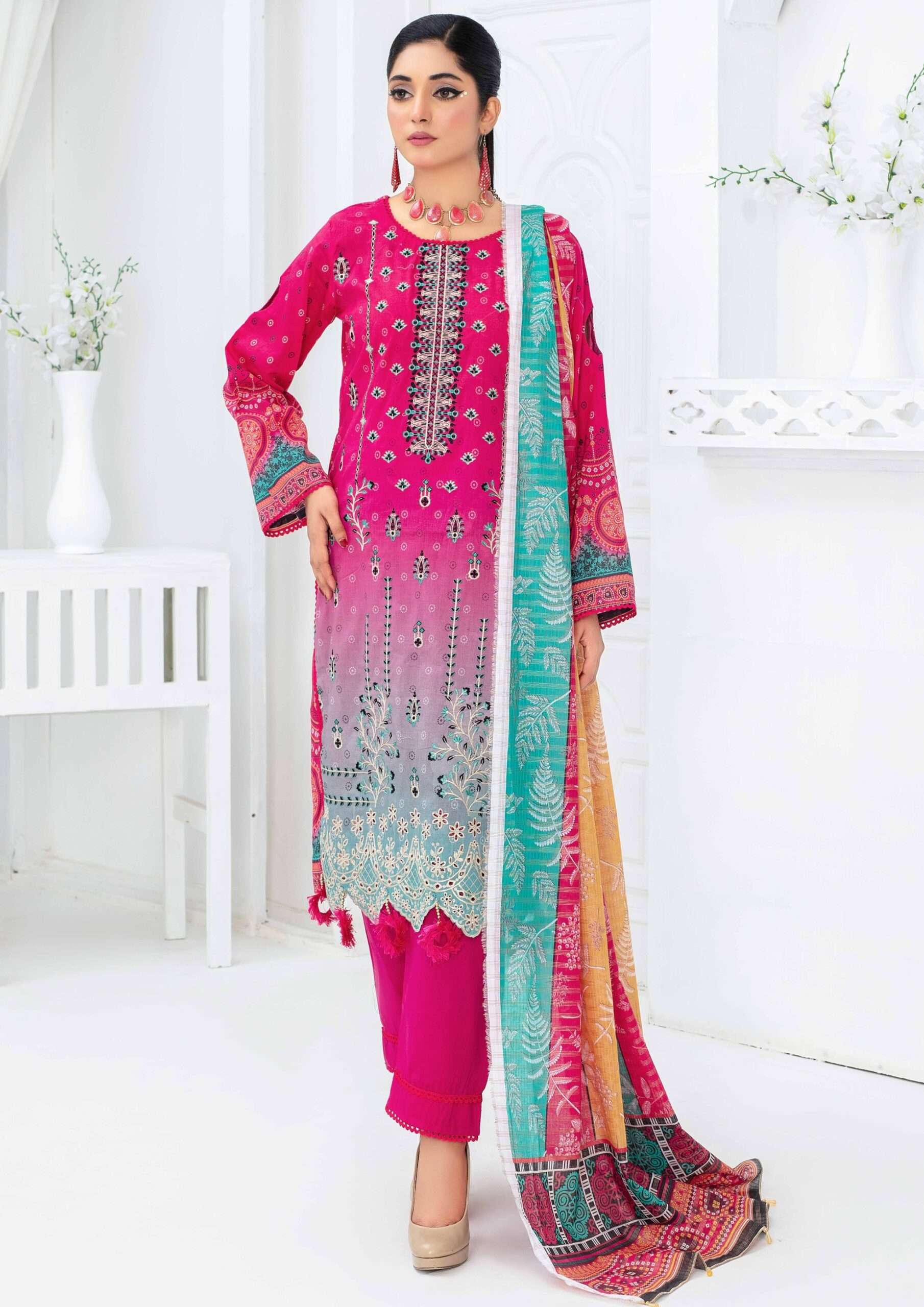 Luxury Pakistani Unstitched Dresses - Fatima’s Boutique