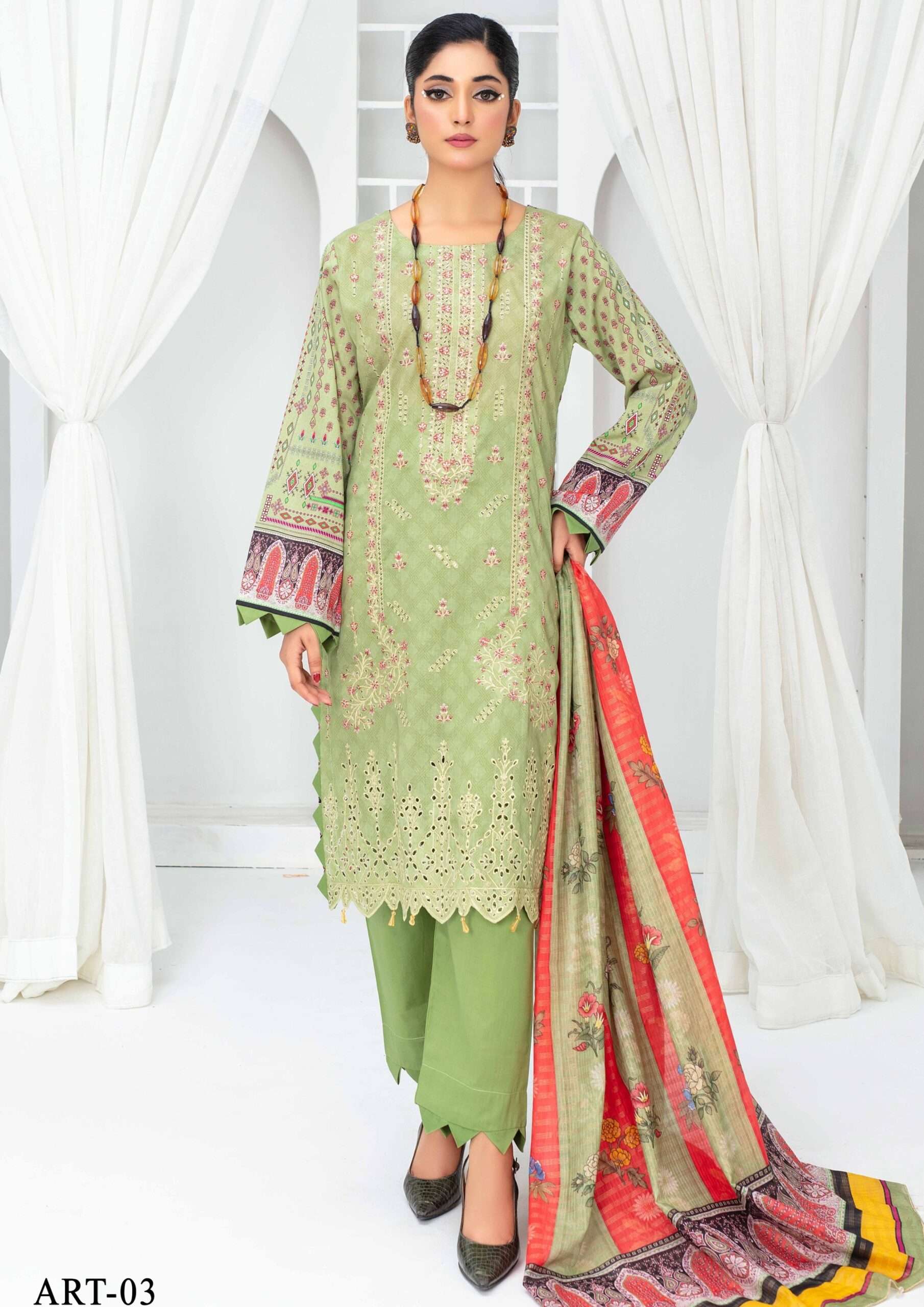 Luxury Pakistani Unstitched Dresses - Fatima’s Boutique