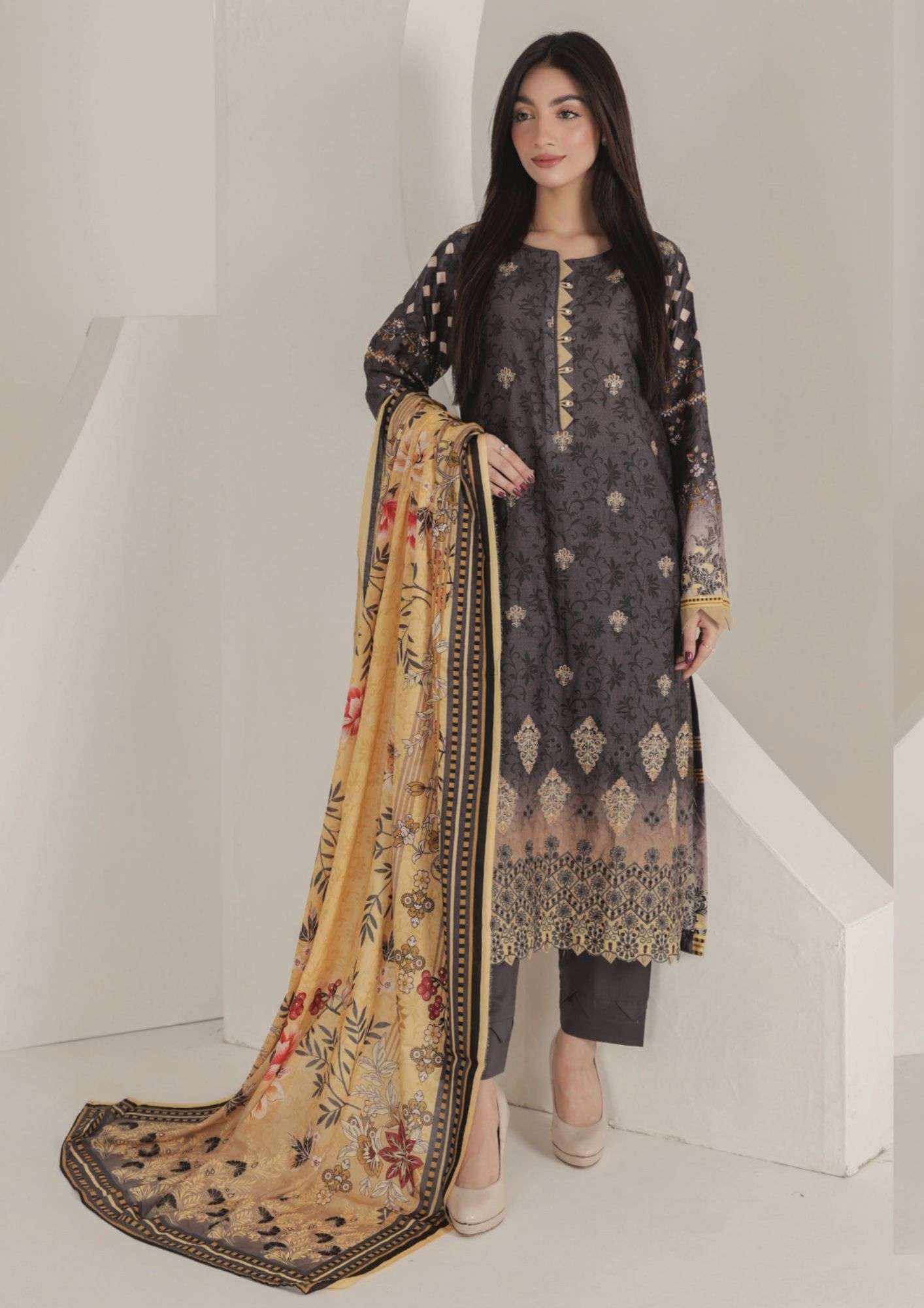 Luxury Pakistani Unstitched Dresses - Fatima’s Boutique