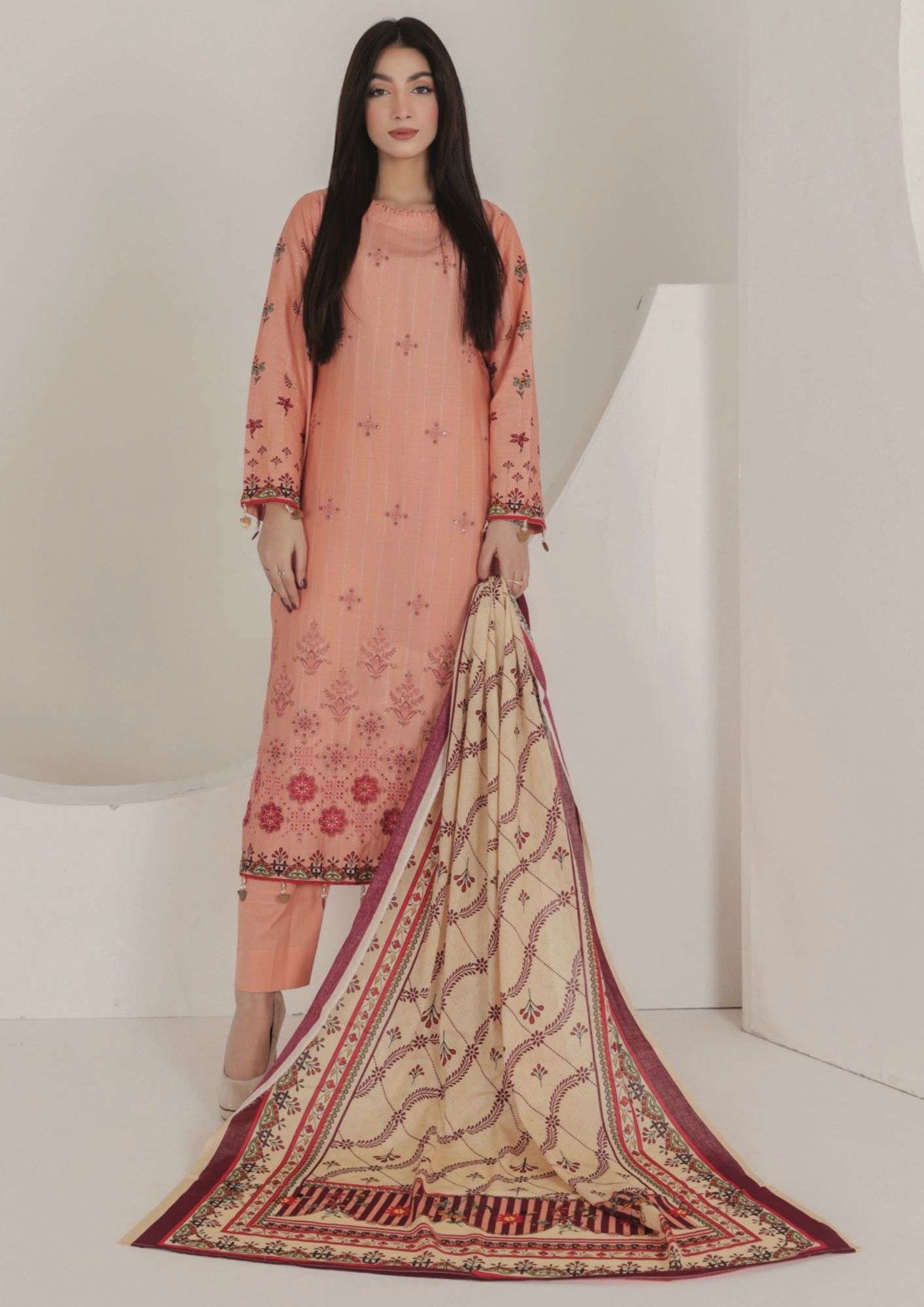 Luxury Pakistani Unstitched Dresses - Fatima’s Boutique