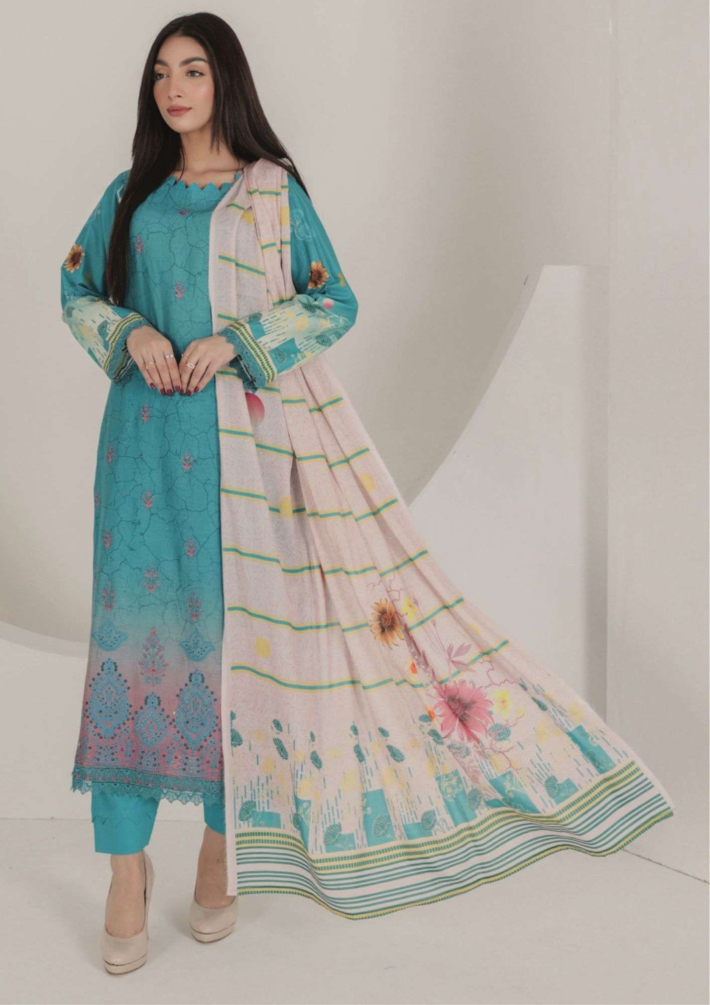 Luxury Pakistani Unstitched Dresses - Fatima’s Boutique