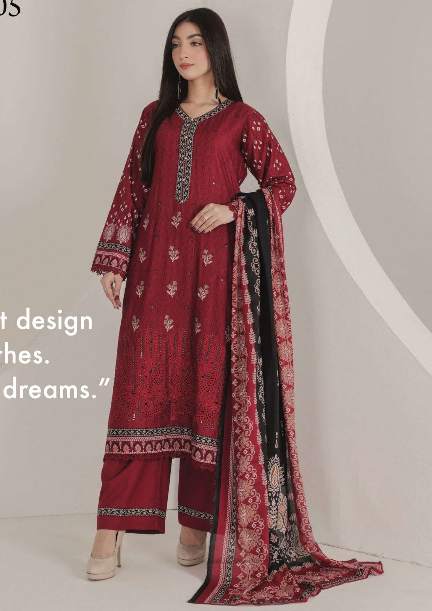 Luxury Pakistani Unstitched Dresses - Fatima’s Boutique