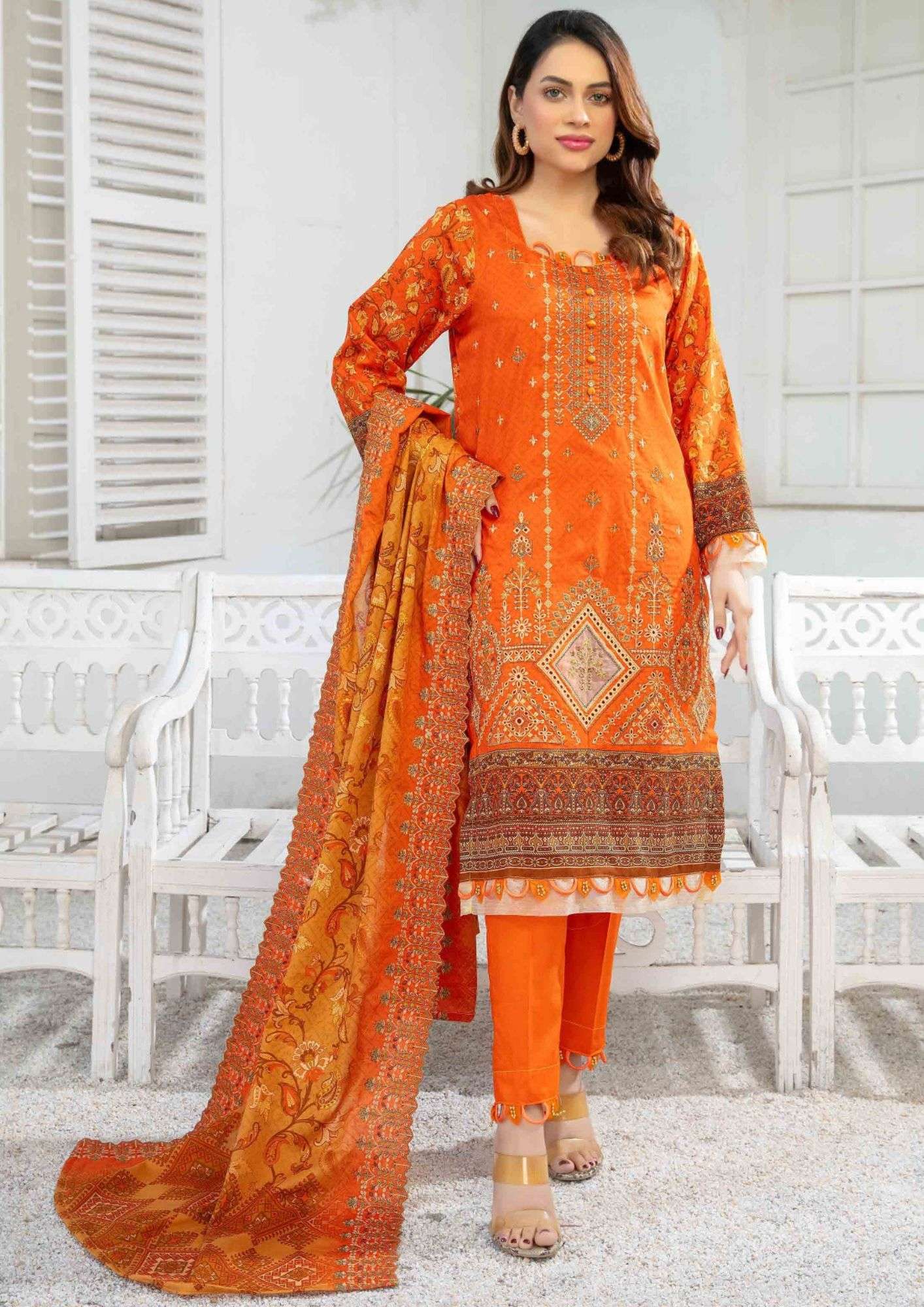 Luxury Pakistani Unstitched Dresses - Fatima’s Boutique