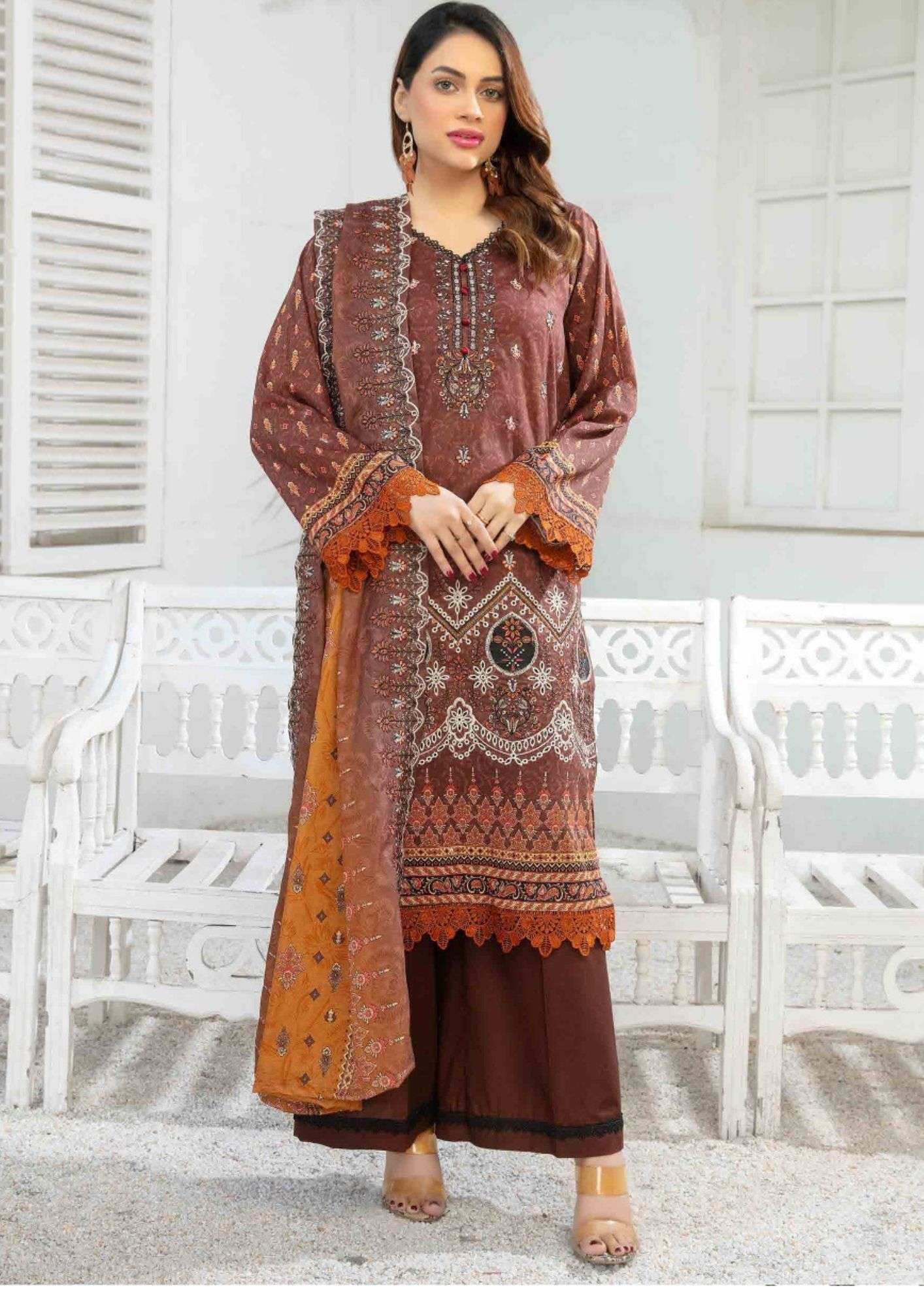 Luxury Pakistani Unstitched Dresses - Fatima’s Boutique