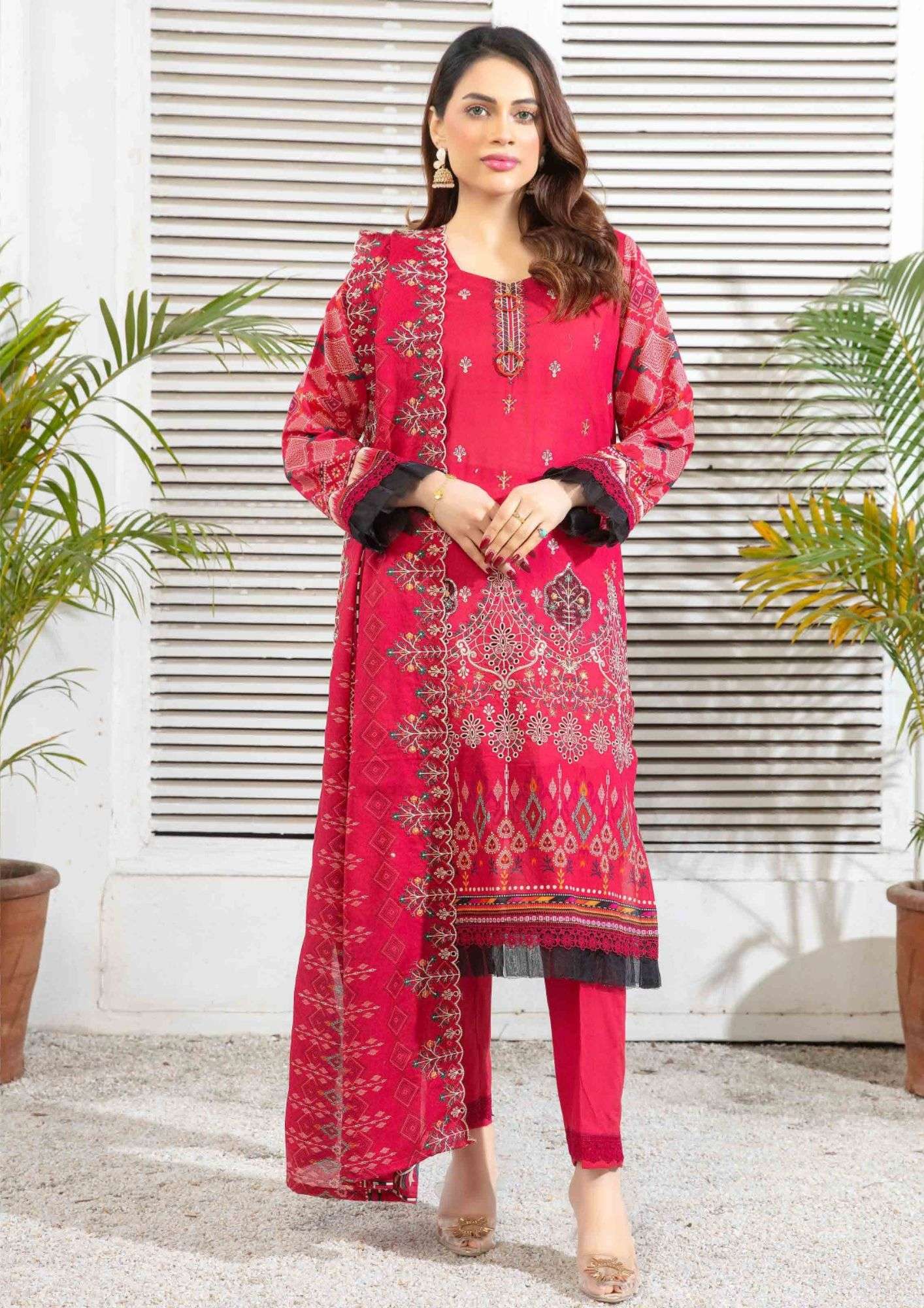 Luxury Pakistani Unstitched Dresses - Fatima’s Boutique